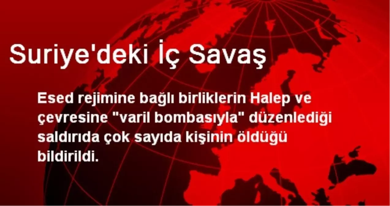 Suriye\'deki İç Savaş