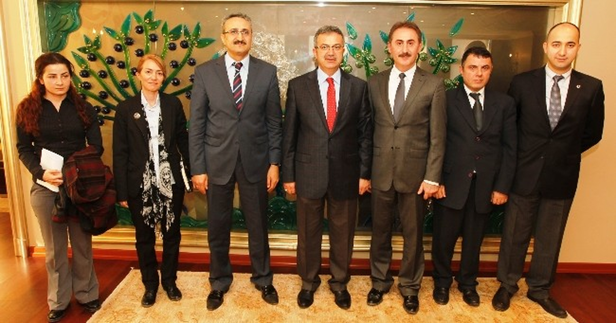 Sağlıkçılardan Başkan Köşker\'e Ziyaret