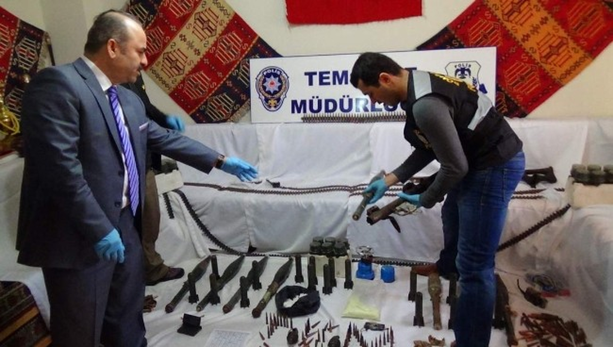 Siirt\'te Örgüte Ait Son Yılların En Büyük Mühimmatı Yakalandı