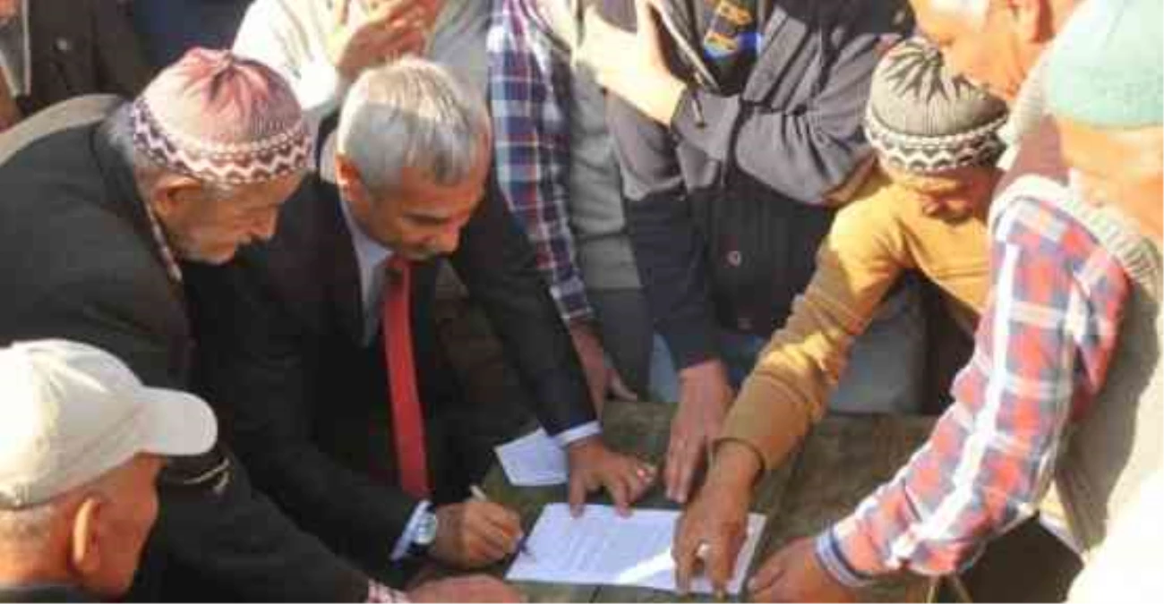 MHP Manavgat Belediye Başkan Adayından Taahhütname