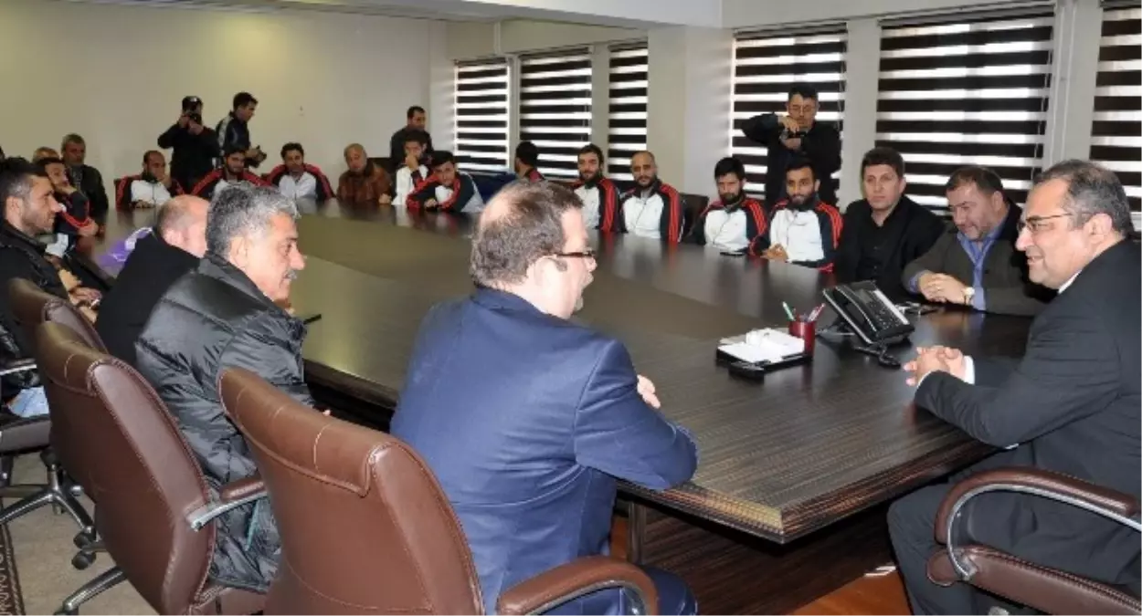 Zonguldak Kömürspor'dan, Zonguldak Valisi Kaban'a Ziyaret