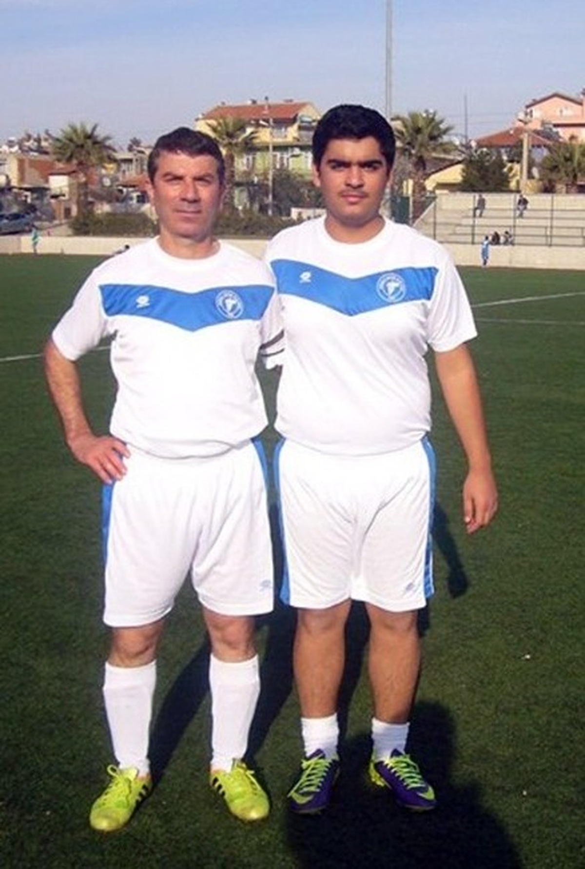 Baba Oğul Aynı Takımda Oynuyor