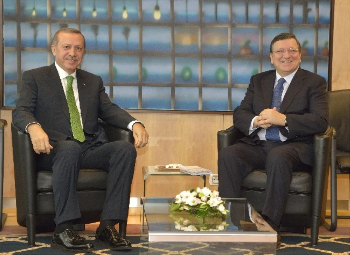 Başbakan Erdoğan, Barroso ile Görüştü