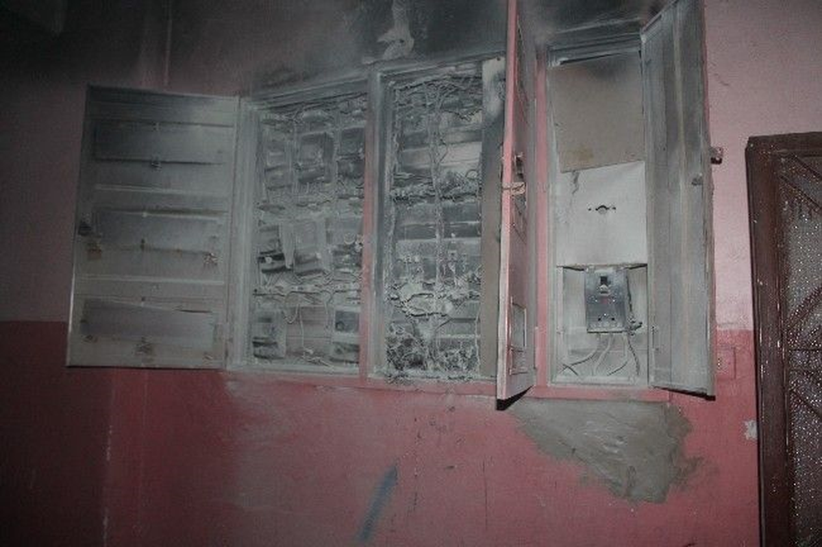 Elektrik Panosunda Çıkan Yangın Korkuttu