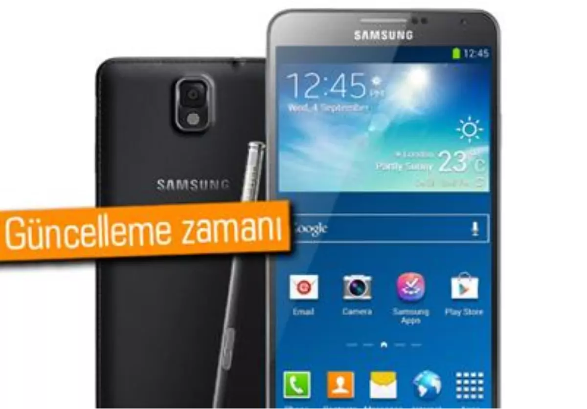 Galaxy Note 3\'ler İçin Android 4.4 Gelmeye Başladı