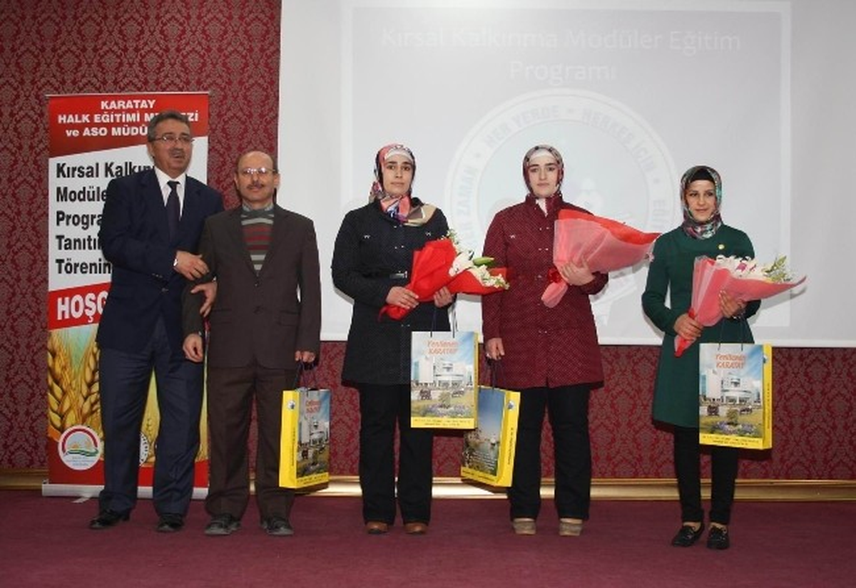Konya\'da Kırsal Kalkınma Tanıtımı ve Diploma Töreni Yapıldı