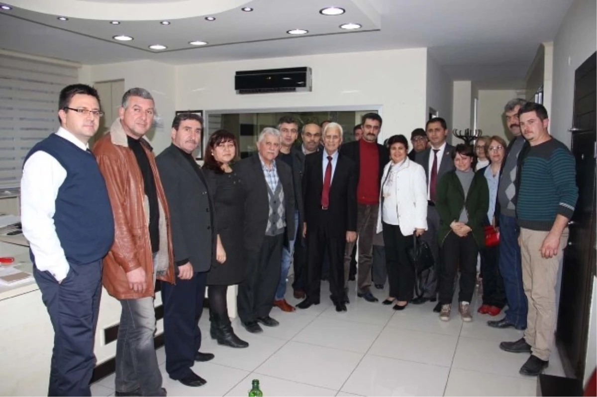 MHP Çan İlçe Yönetiminden Yeni Seçilen Oda Başkanlarına Ziyaret