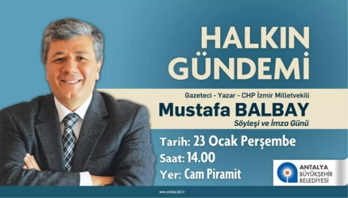 Mustafa Balbay Halkın Gündemi\'nde