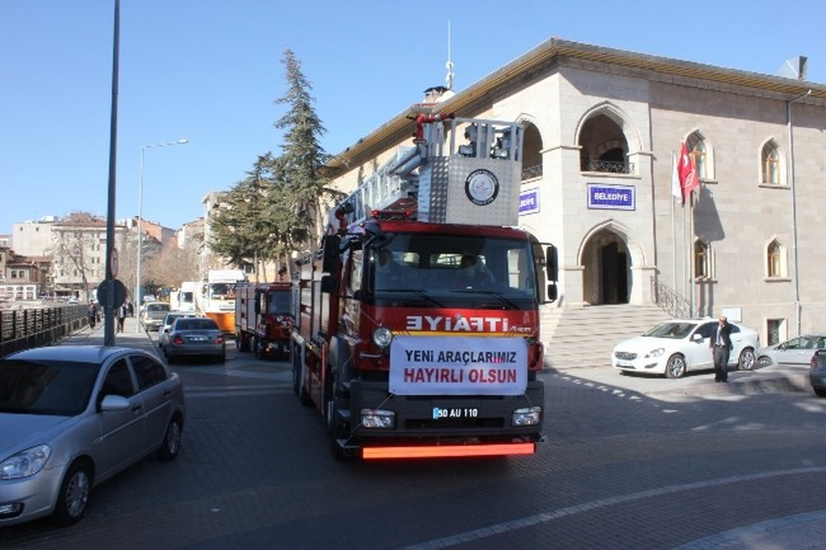 Nevşehir Belediyesi Makine Parkı Genişliyor