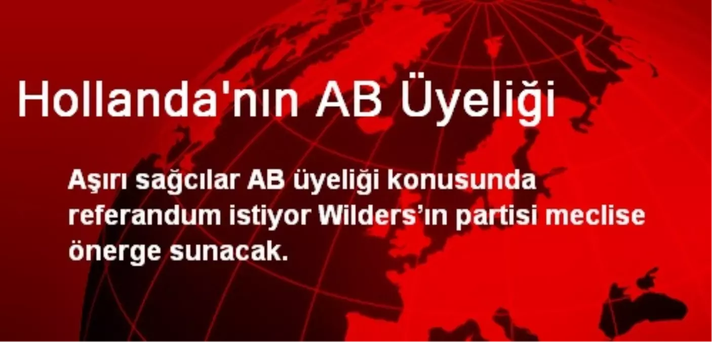 Hollanda\'nın AB Üyeliği