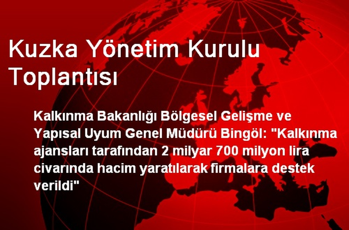 Kuzka Yönetim Kurulu Toplantısı
