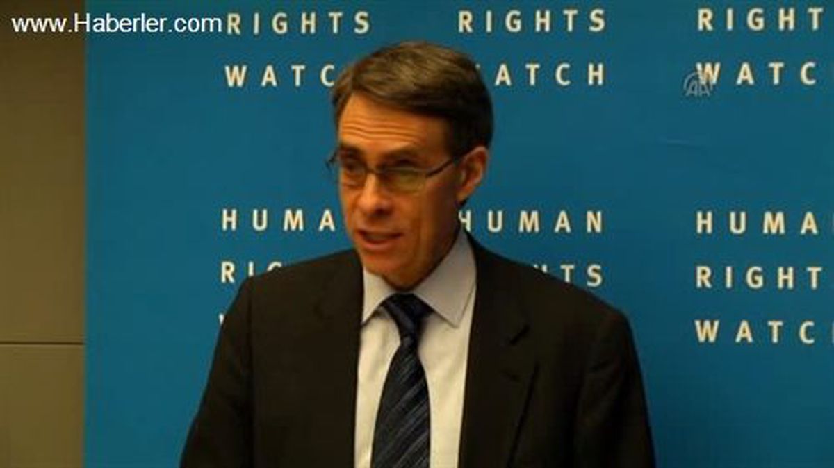 Suriye\'de savaş suçu belgeleri - HRW Genel Direktörü Roth -