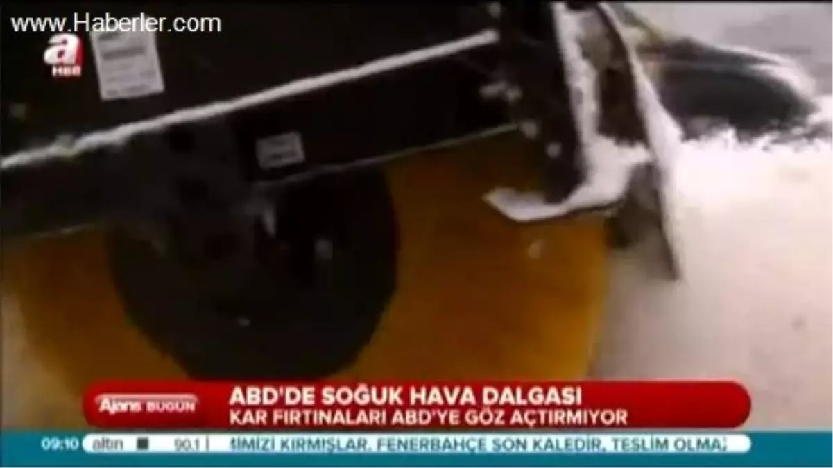 ABD\'de Soğuk Hava Dalgası