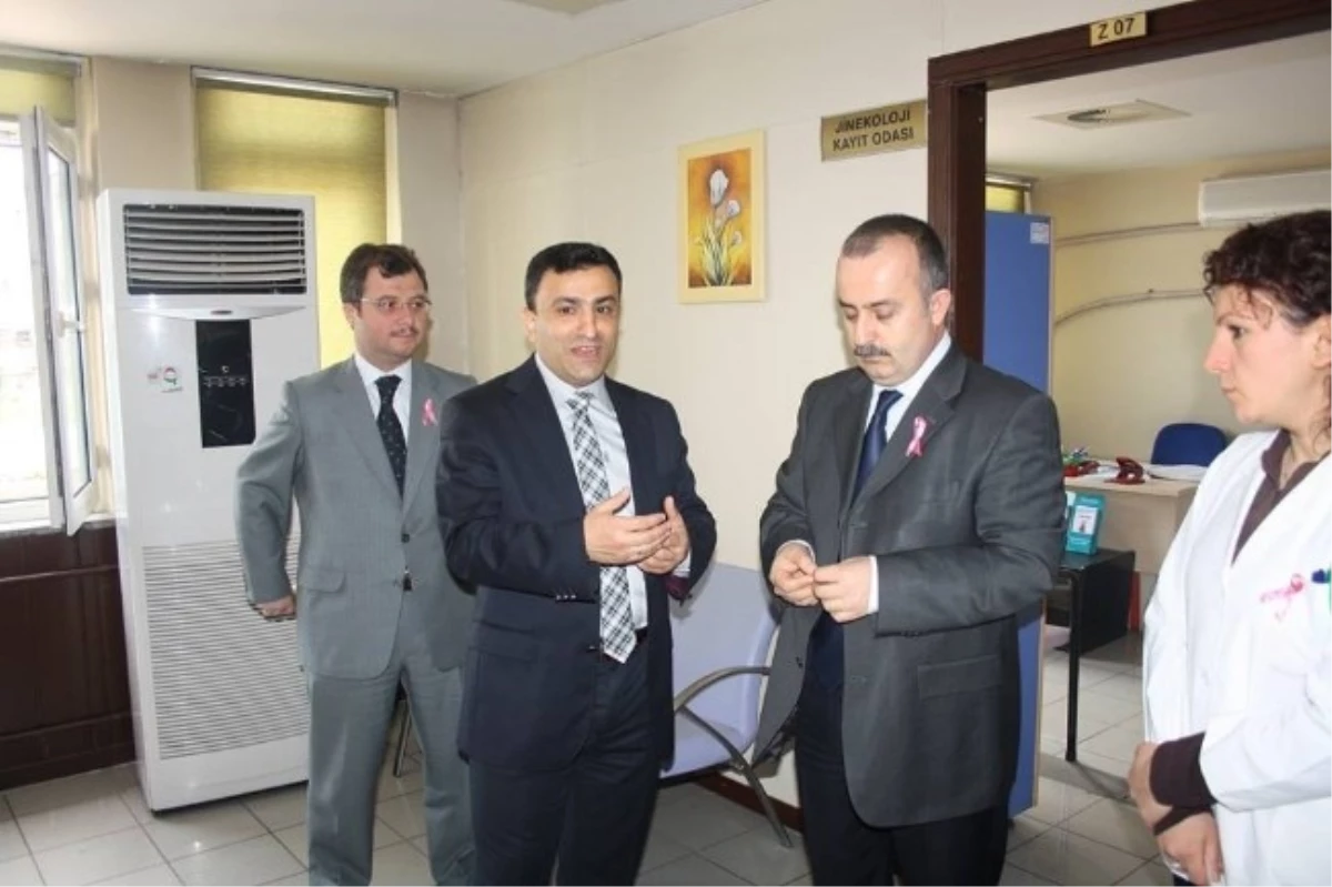 AK Parti Ortahisar İlçe Başkanı Altunbaş\'tan Halk Sağlığı Merkezi\'ne Ziyaret