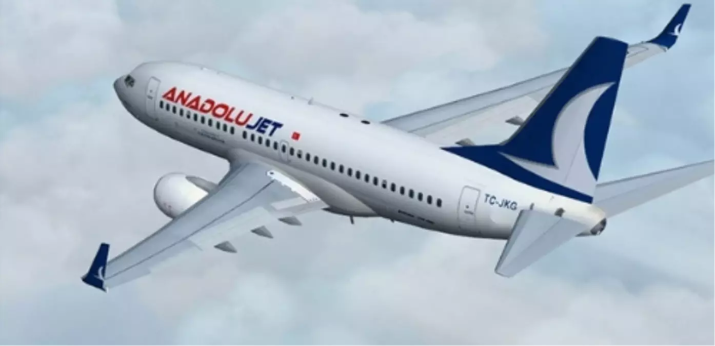 Anadolujet\'in Ankara-Gazipaşa Uçuşu Başladı