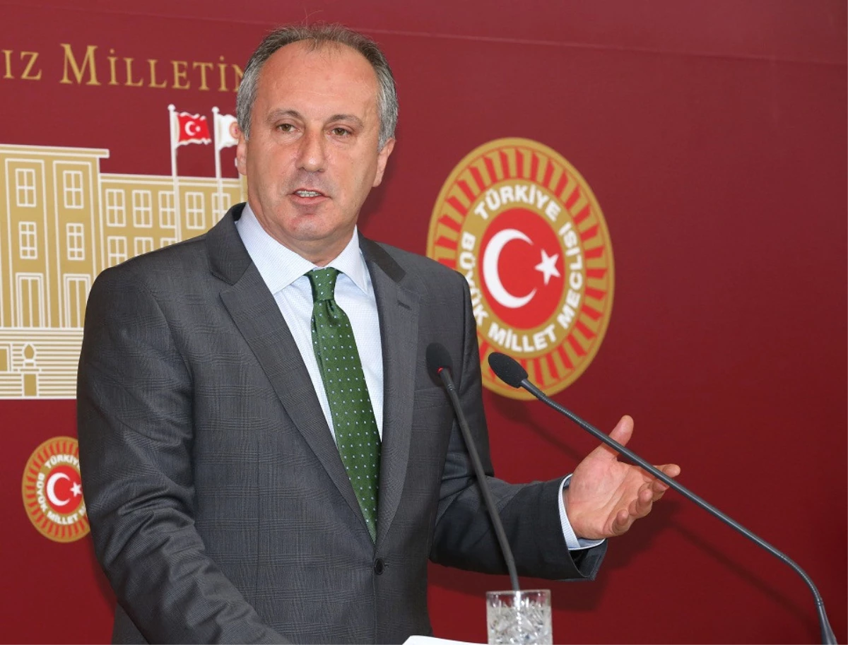 CHP Grup Başkanvekili İnce\'nin Basın Toplantısı