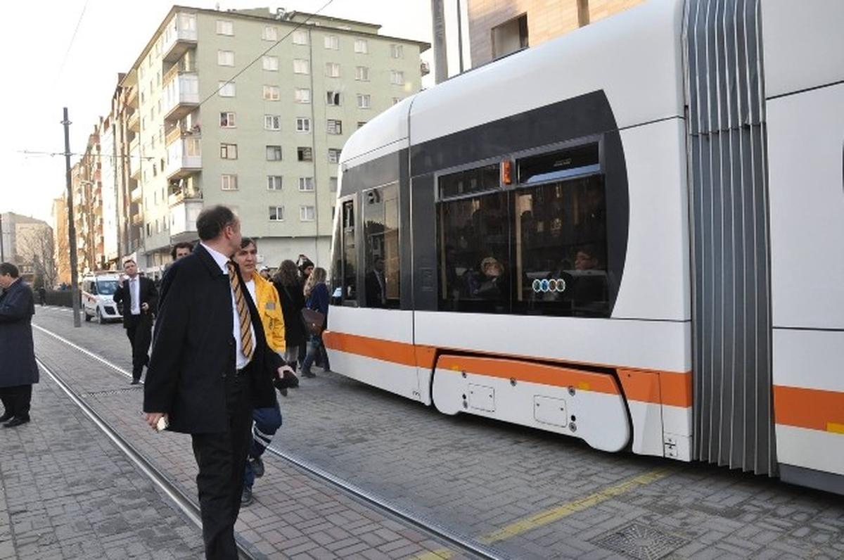 Eskişehir\'de Tramvay Kazası