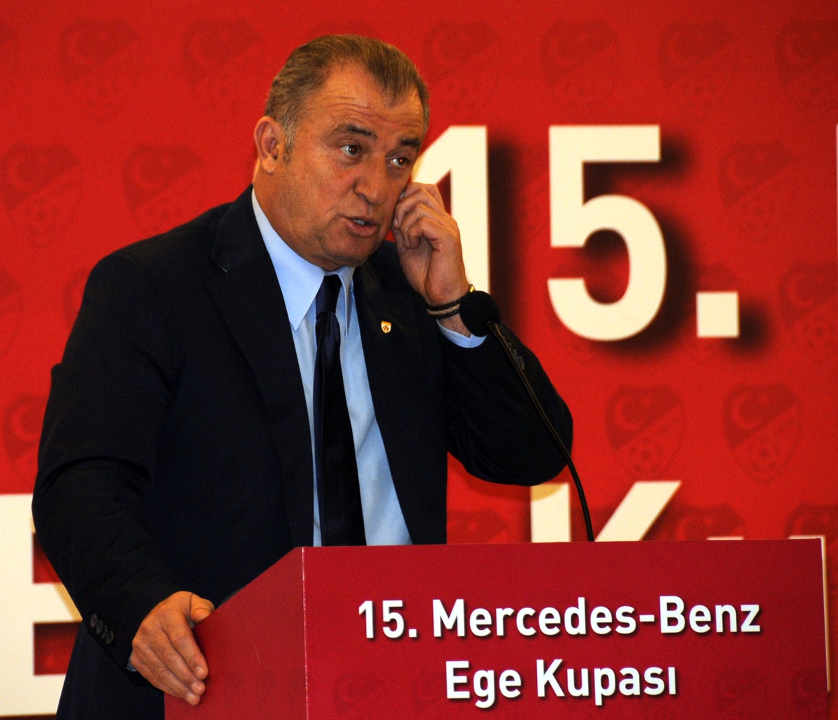 Fatih Terim, Mercedes Benz Ege Kupası Yemeğine Katıldı