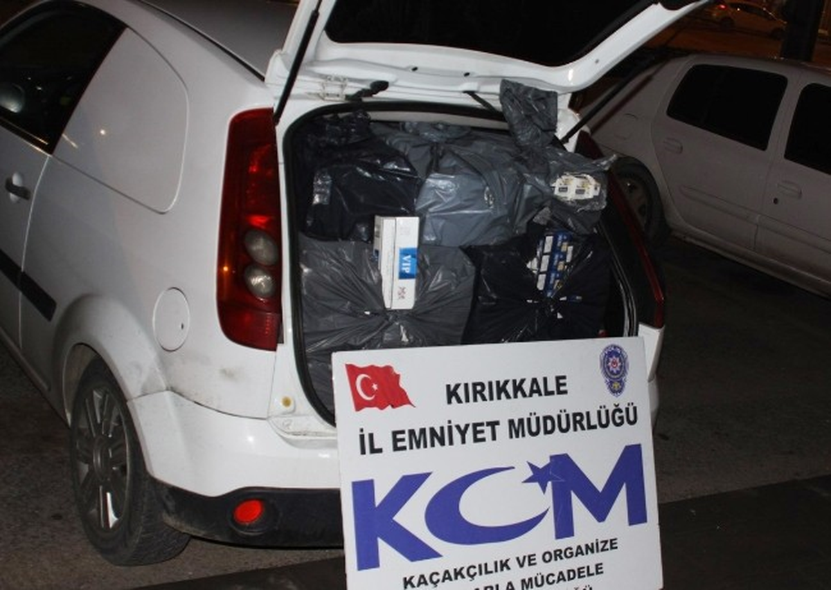 Kırıkkale\'de Kaçak Sigara Operasyonu
