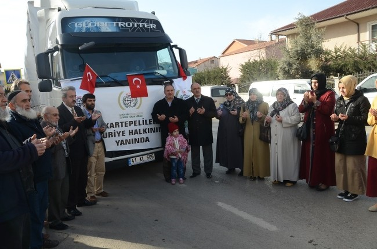 Kocaeli\'den Suriye Yardım Desteği