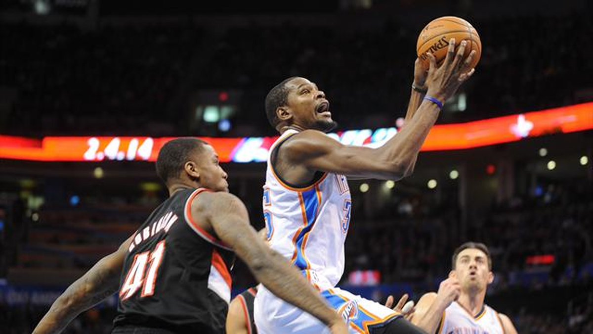 Oklahoma City Thunder-Portland Trail Blazers: 105-97