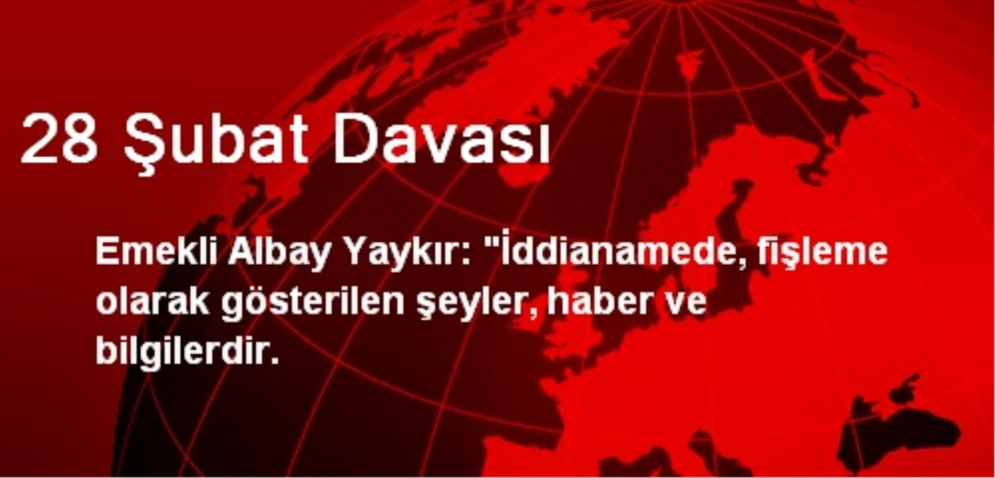 28 Şubat Davası