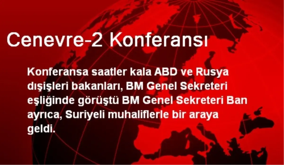 Cenevre-2 Konferansı