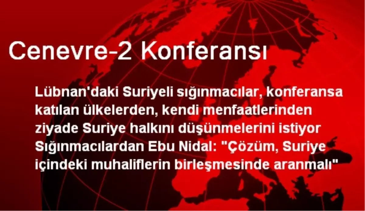 Cenevre-2 Konferansı