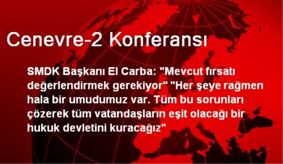 Cenevre-2 Konferansı