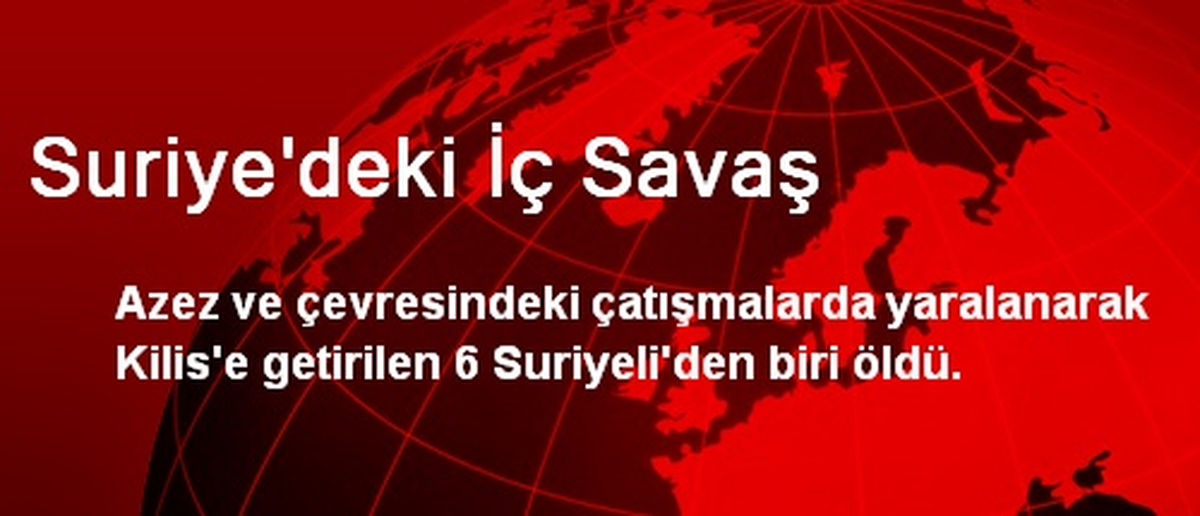 Suriye\'deki İç Savaş