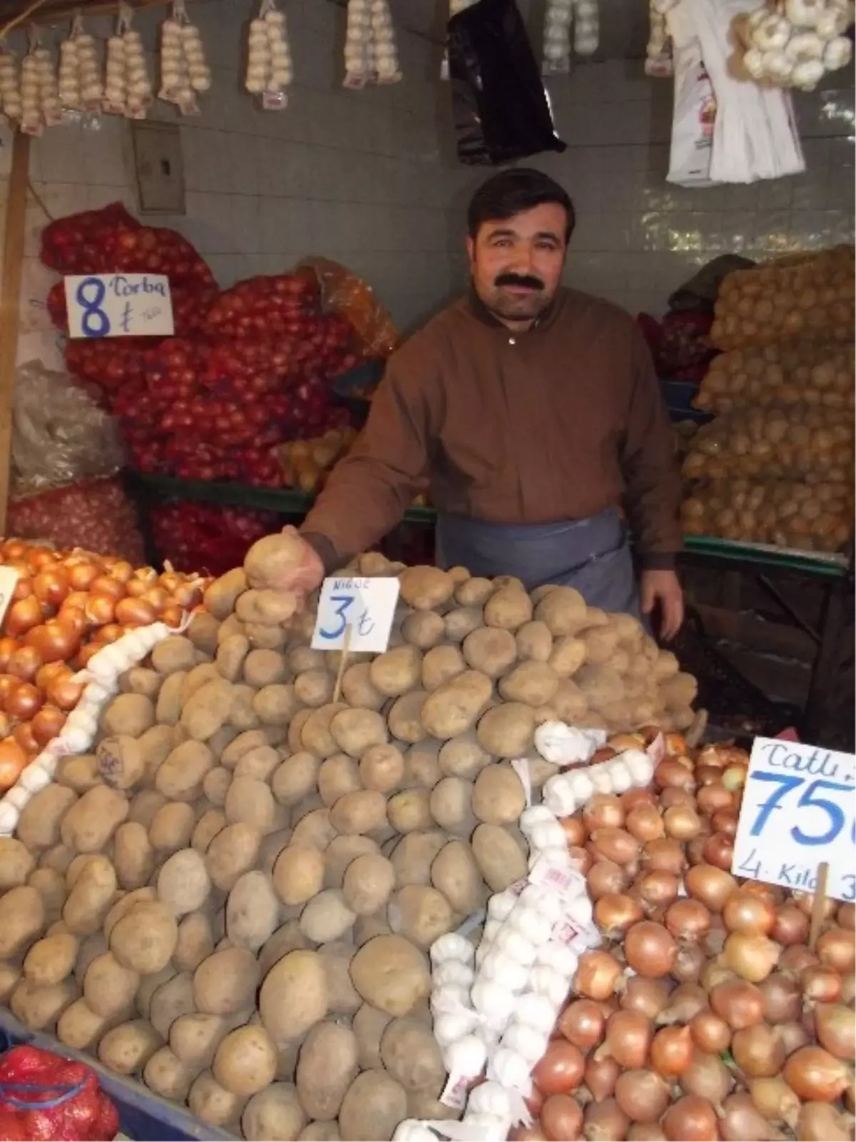 Patatesin Fiyat Ateşi Düşmedi