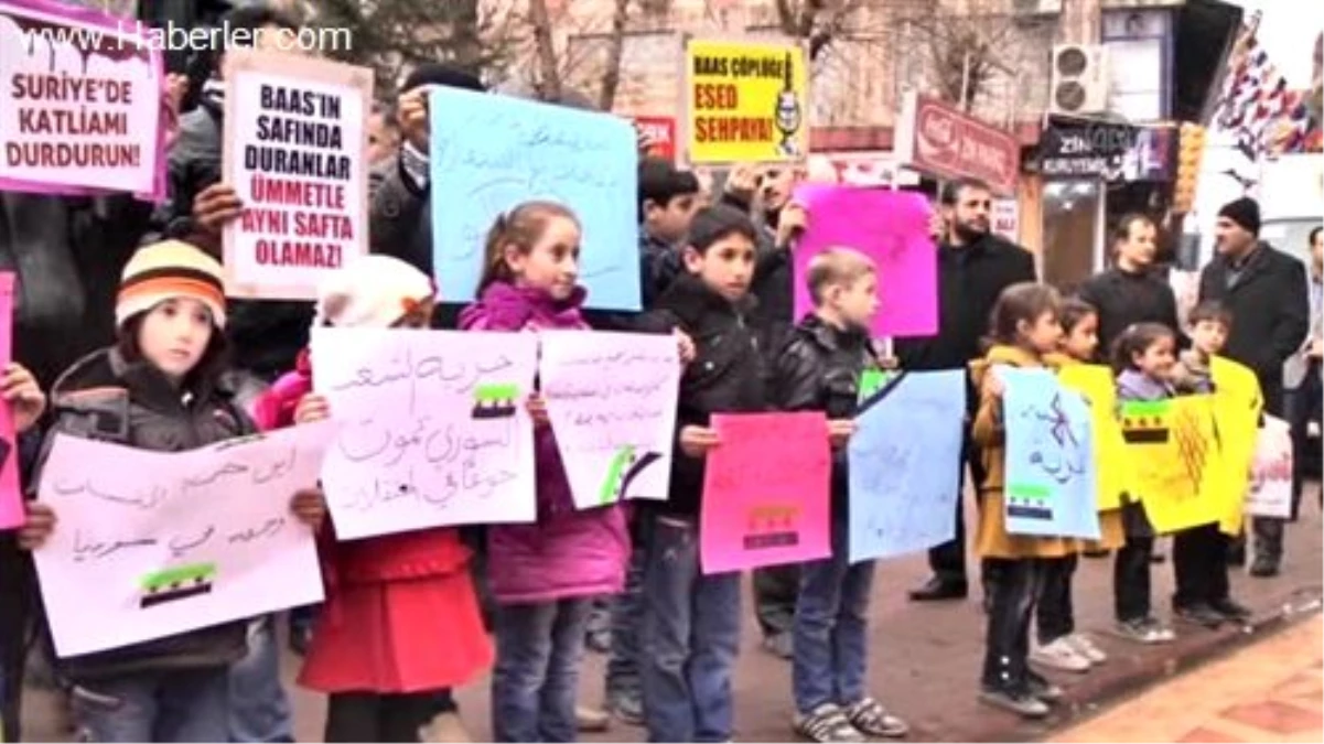 Suriye\'deki savaş suçu belgeleri - protesto -