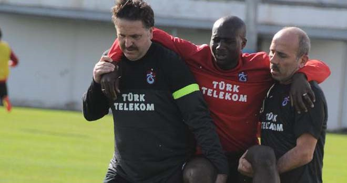 Trabzonspor\'da Beklenmedik Sakatlık