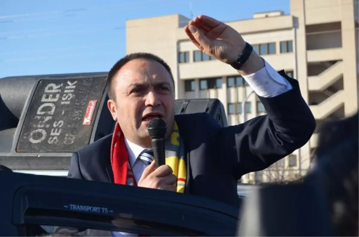 MHP\'li Kazancıoğlu Esnafı Ziyaret Etti