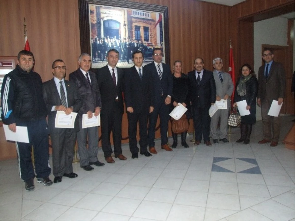 Yerköy\'de Başarılı Öğretmenler Ödüllendirildi