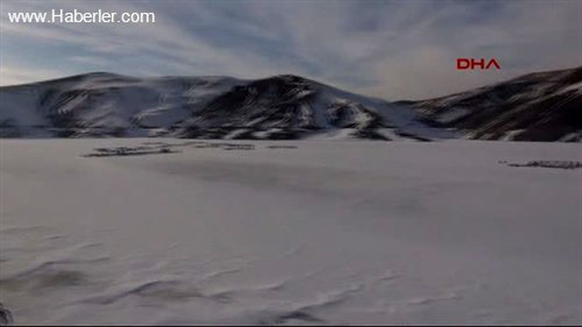 Aşırı Soğuklar Van\'da Baraj Dondurdu