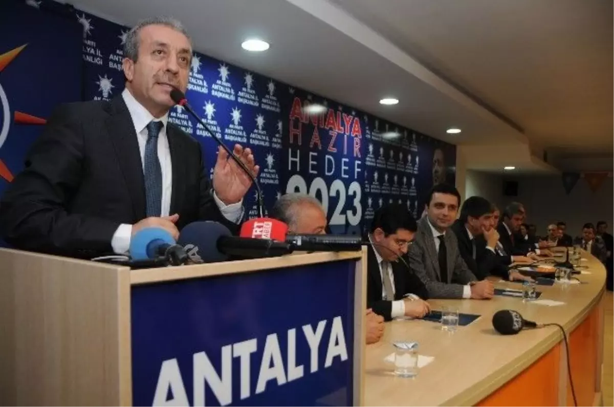 Bakan Eker AK Parti Antalya İl Başkanlığını Ziyaret Etti