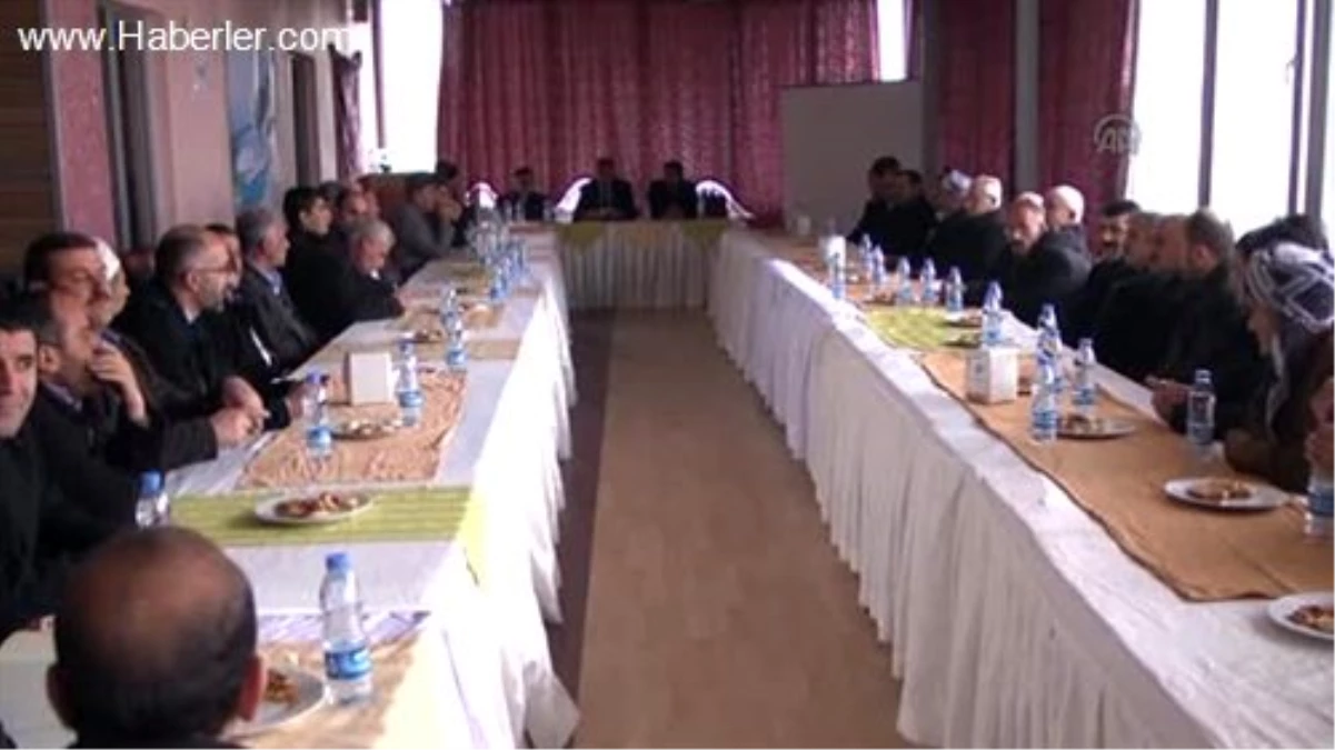 Başkan Bedirhanoğlu, din adamları ile bir araya geldi -