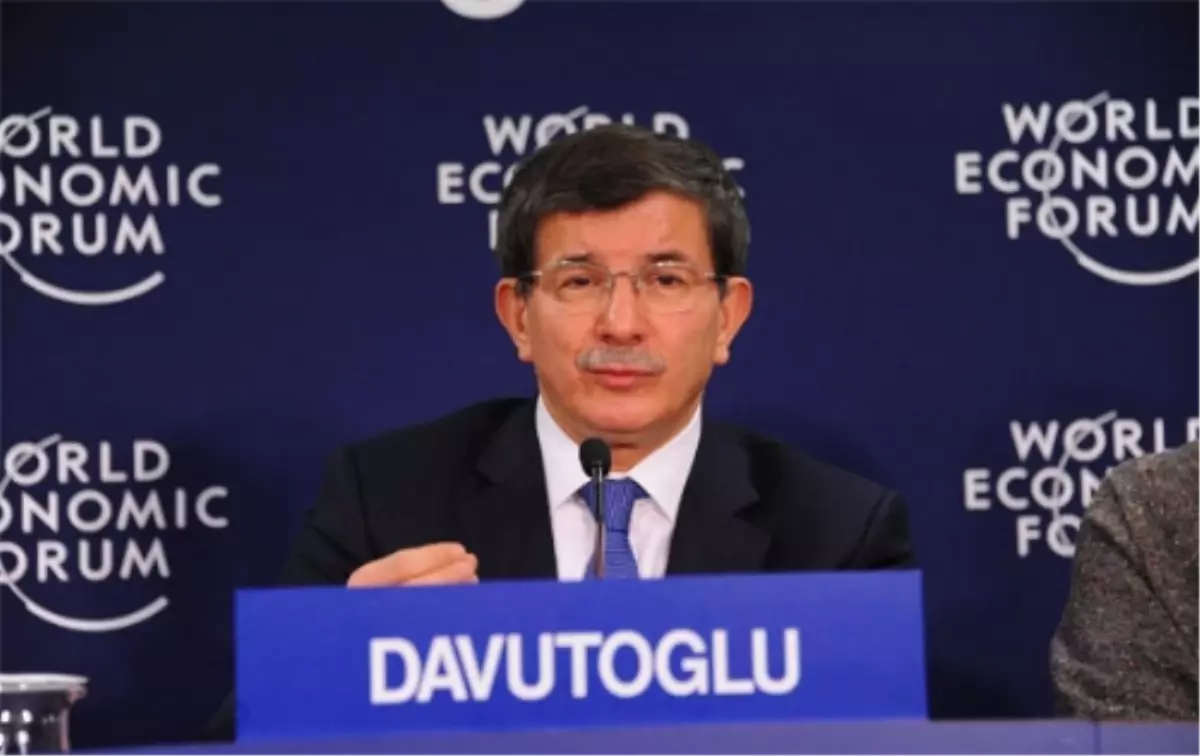 Dışişleri Bakanı Davutoğlu, Davos\'ta