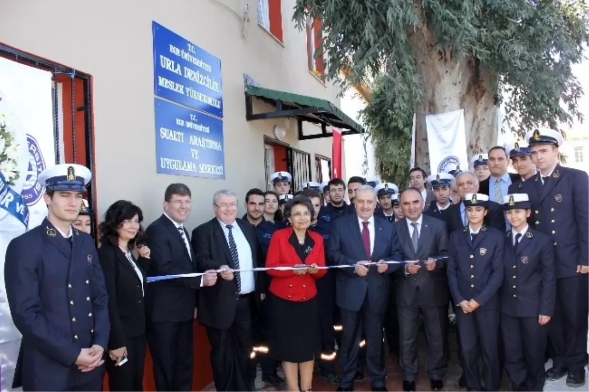 Ege Üniversitesi Urla Denizcilik Meslek Yüksekokulu Açıldı