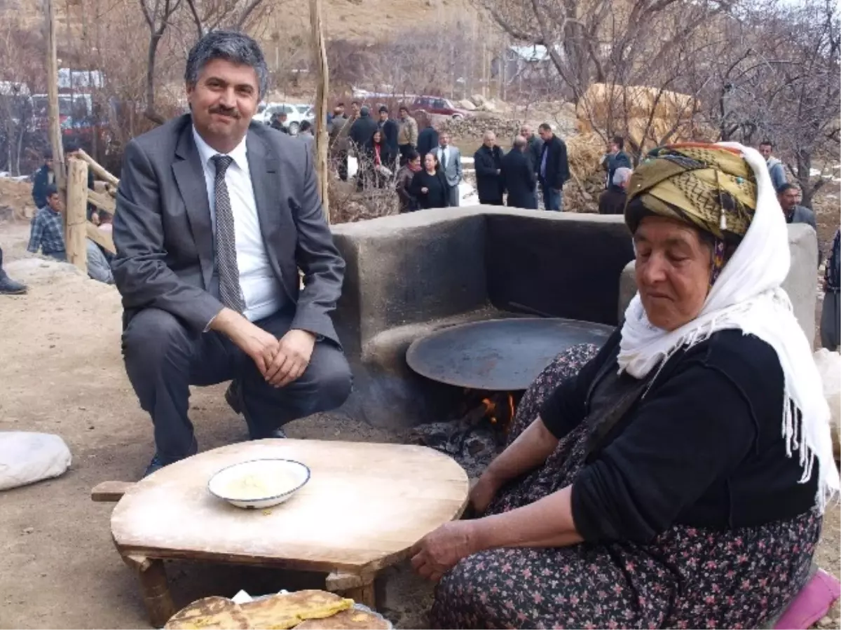 Hulisi Porgalı, Öncü Köyü\'nü Ziyaret Etti