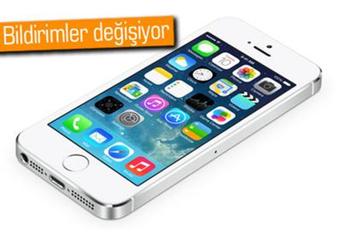 İos 7\'de Daha İnce Bildirim Çubuğu