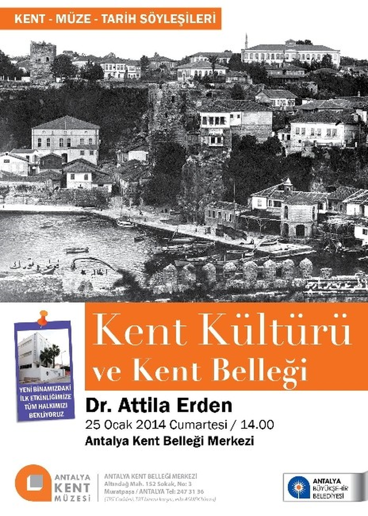 Kent Kültürü ve Kent Belleği Üzerine Söyleşi