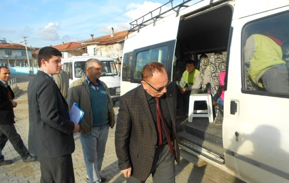 Öğrenci Servisleri Denetlendi