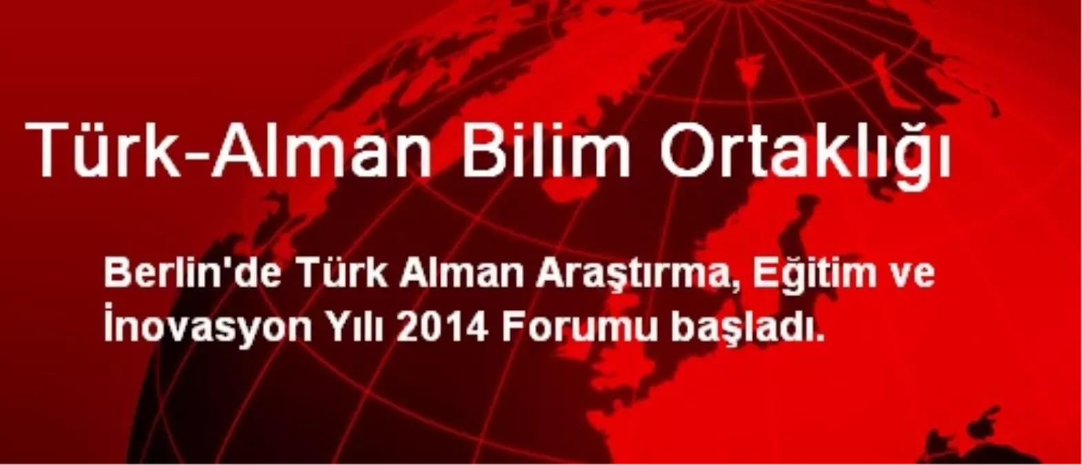 Türk-Alman Bilim Ortaklığı