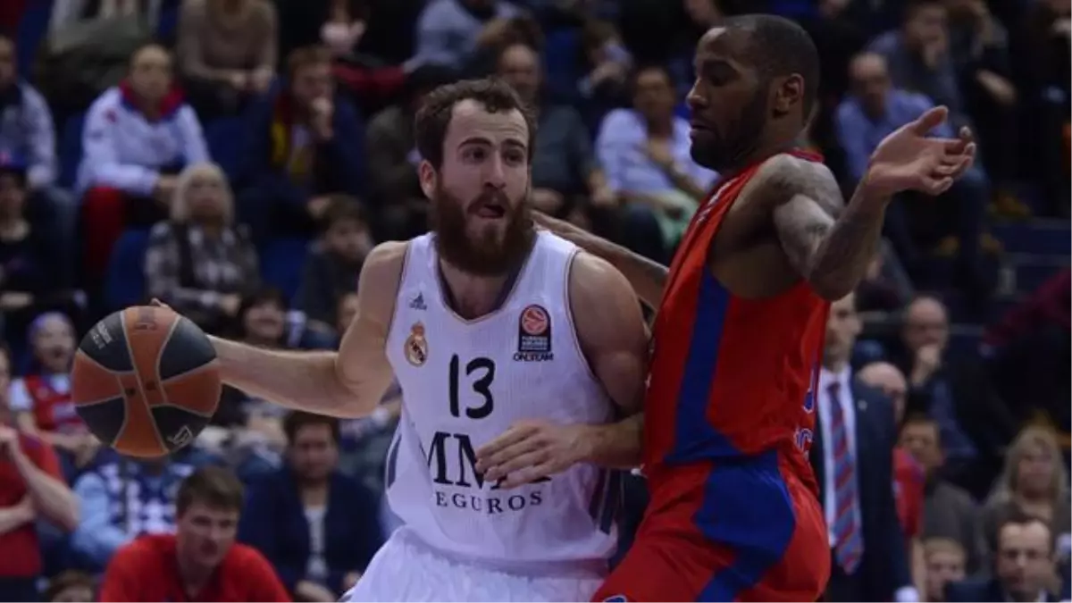 Real Madrid\'in Bileğini CSKA Büktü: 85-71