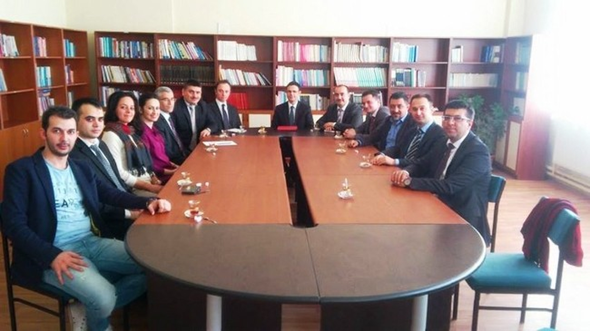 Rektör Yardımcısı Erarslan Hisarcık Myo\'nu Ziyaret Etti