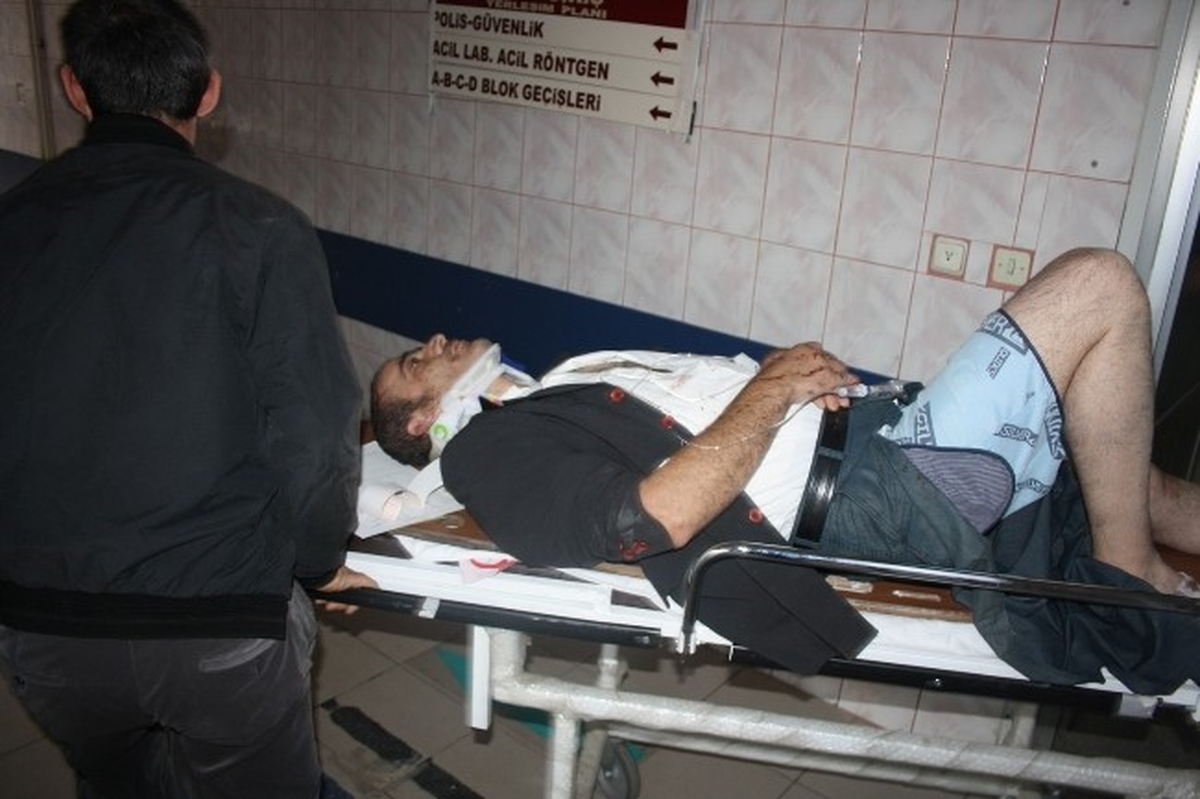 Su Kanalına Düşen Otomobillerde Ölüm Kalım Savaşı