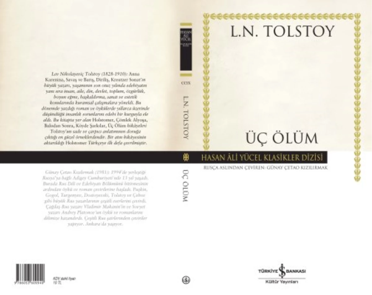 Tolstoy\'un Holstomer Hikâyesi İlk Kez Türkçe\'de