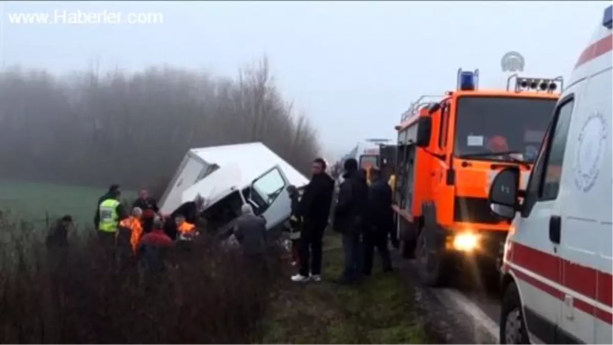 Trafik kazası: 1 ölü, 2 yaralı -